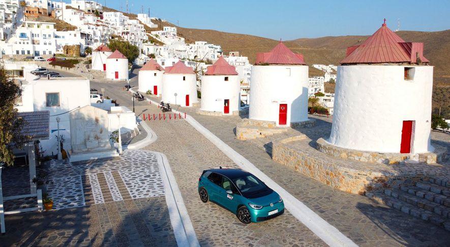 The 3 green Greek islands 