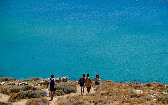 Through Greece by a camper