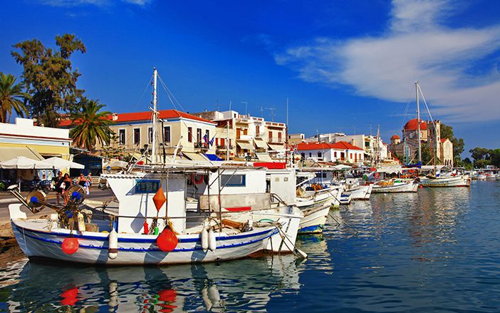 The island of Aegina