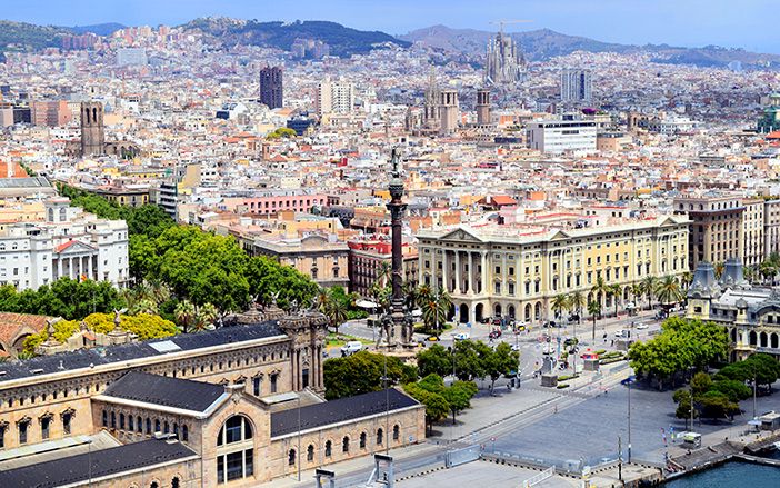 Η όμορφη πόλη της Βαρκελώνης