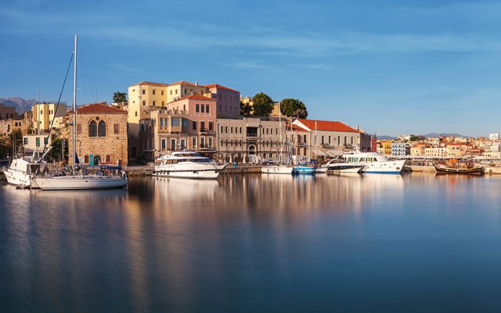 The old port of Chania