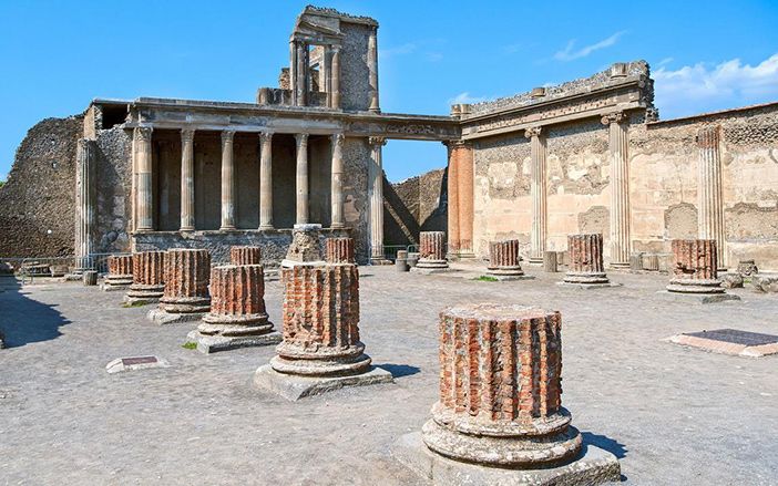 The lost city of Pompeii