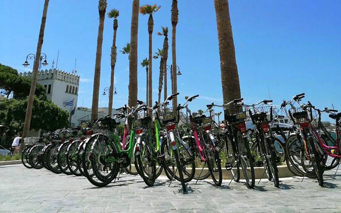 Bikes in the island of Kos