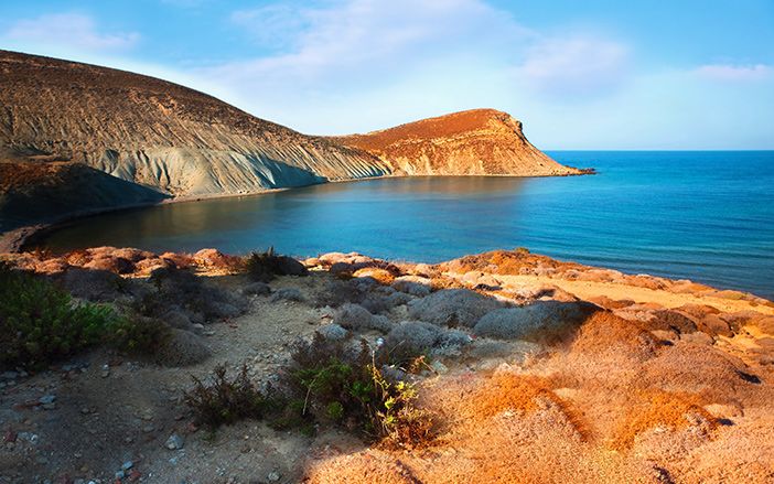 A beautiful landscape in Limnos island
