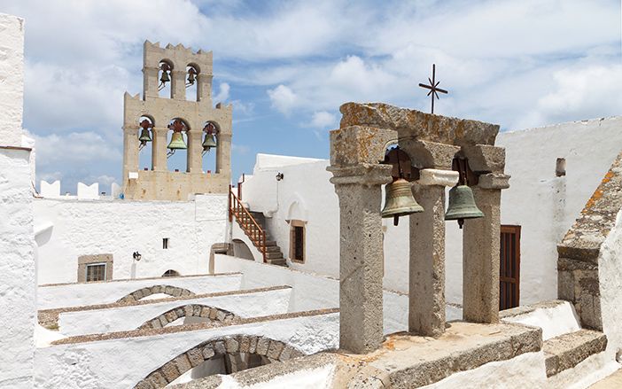 The beautiful Church of Saint John in Patmos