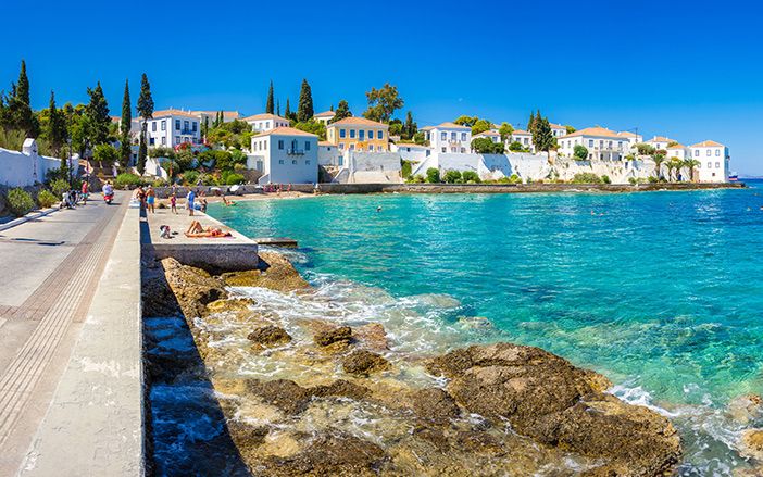 The island of Spetses