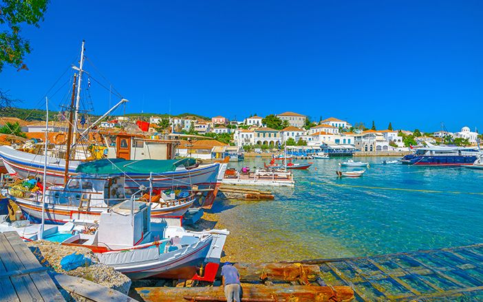 The beautiful island of Spetses 