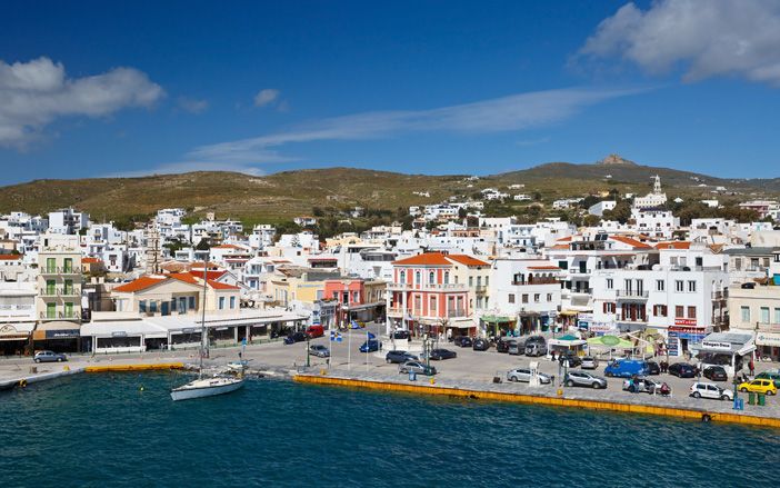 The port of Tinos