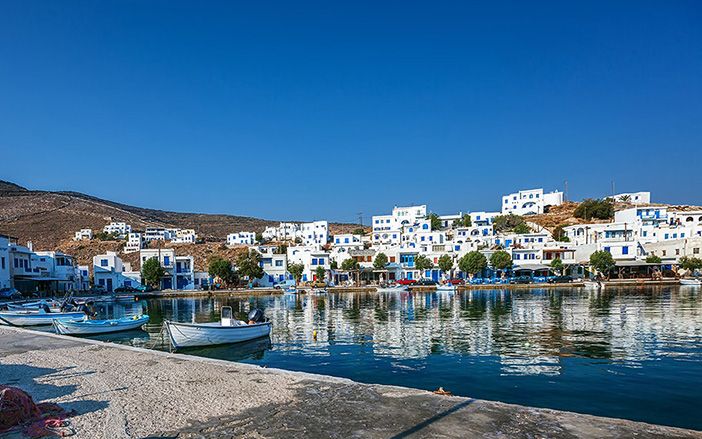 A small village by the sea in Tinos