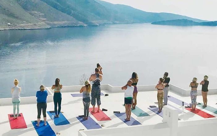 Yoga retreats in Amorgos island
