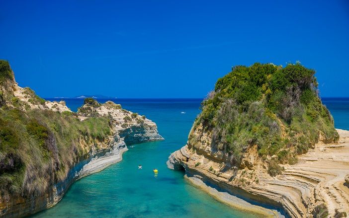  Canal d’ Amour is the most photogenic beach of Corfu