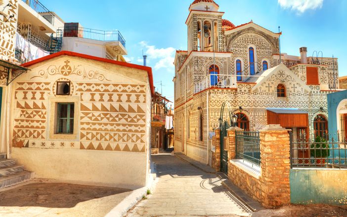 Traditional architecture in Chios island