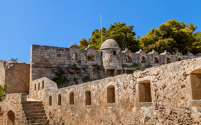 The Castle of Fortezza in Rethymnon