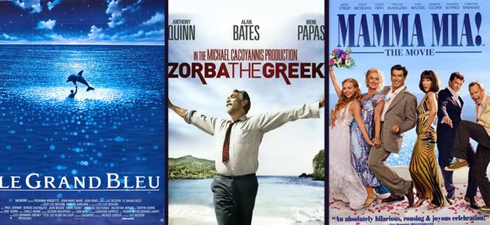Movies in greek islands