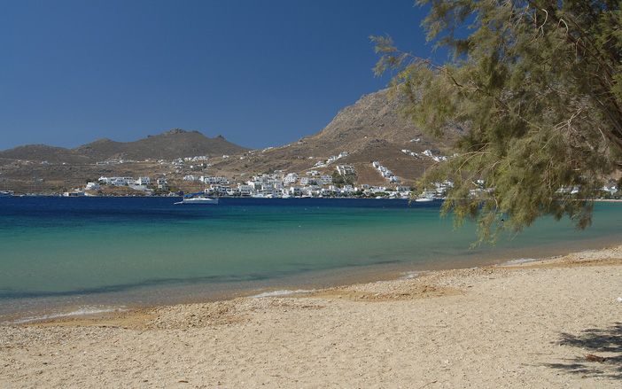 Crystal clear waters in Serifos 