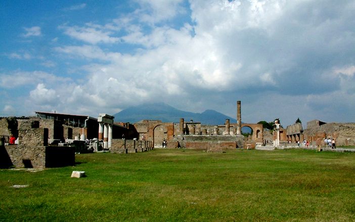 Θέα στο Foro di Pompei