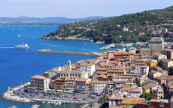 View of Porto Santo Stefano
